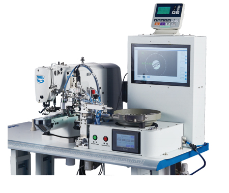 High-Speed Electronic Vision Automatic Button Feeding Machine